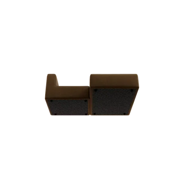 Chaiselongue, rechts -TASI- Farbe Agave Green - Stoff: kvadrat Moss