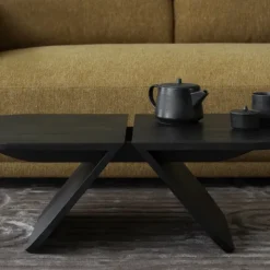 Couchtisch -AVIO- Farbe Black Oak 100 x 54 cm