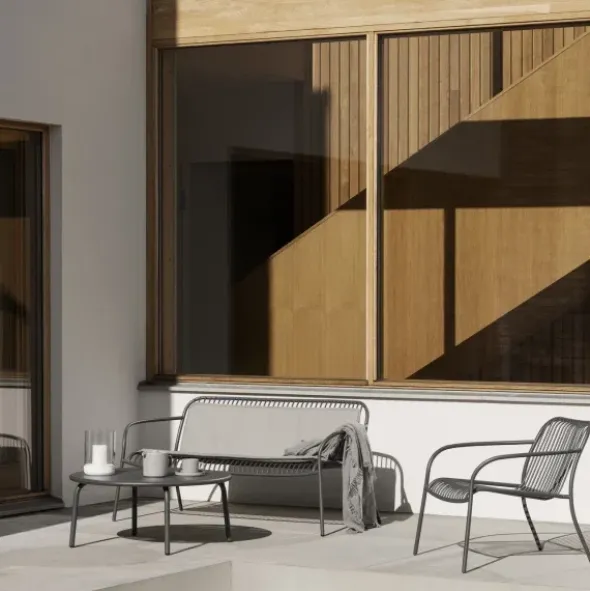 Decke -MERINO- Farbe Sharkskin - Größe 130 x 200 cm