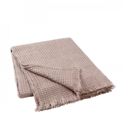 Decke -TOLA- Farbe Bark - Größe 130 x 180 cm