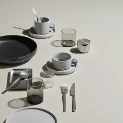 Dessertteller -PILAR- Farbe Mirage Gray - Größe Ø 20 cm