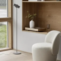 Drehsessel -KUON- Boucla Beige