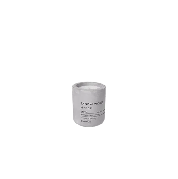 Duftkerze -FRAGA- Farbe Micro Chip - Größe Ø 6,5 cm, Duft: Sandalwood Myrrh