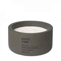 Duftkerze -FRAGA- Farbe Tarmac - Größe Ø 13 cm, Duft: Kyoto Yume