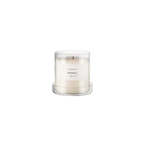 Duftkerze -VALOA- No. 02 Farbe Lily White - Größe S, Duft: Neroli