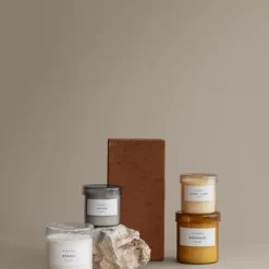 Duftkerze -VALOA- No. 01 Farbe Misty Rose - Größe S, Duft: Ylang-Ylang
