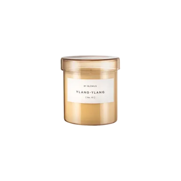 Duftkerze -VALOA- No. 01 Farbe Misty Rose - Größe L, Duft: Ylang-Ylang