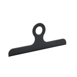Duschwischer -KAPI- Farbe Black mit Wandhalterung