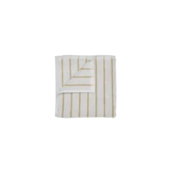 2er Set Gästehandtücher -ARTO- Farbe Micro Chip/Tan - Größe 30 x 50 cm