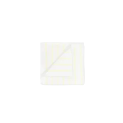 2er Set Gästehandtücher -ARTO- Farbe White/Transparent Yellow - Größe 30 x 50 cm