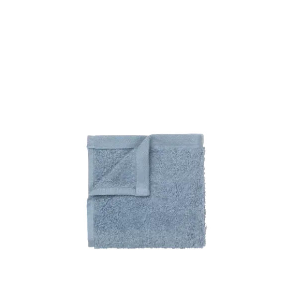4er Set Gästehandtücher -RIVA- Farbe Ashley Blue - Größe 30 x 30 cm