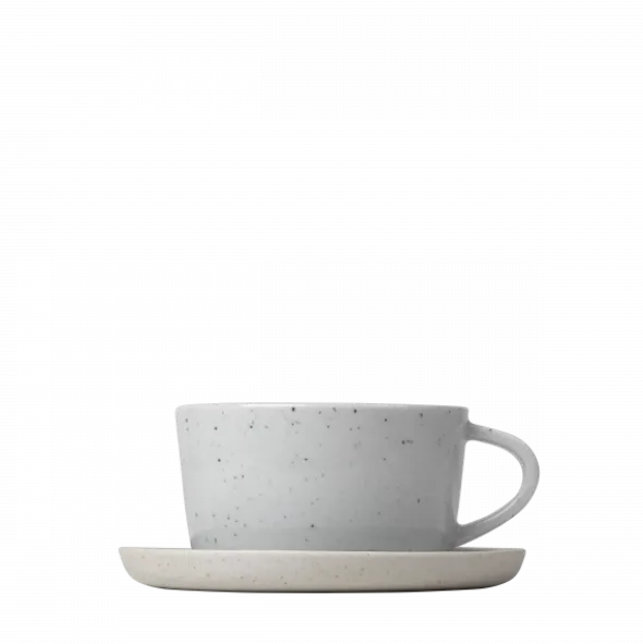 2er Set Kaffeetassen 4 tlg. -SABLO- Farbe Cloud
