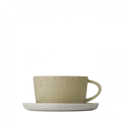2er Set Kaffeetassen 4 tlg. -SABLO- Farbe Savannah