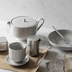 4er Set Kuchengabeln -STELLA- Farbe Silber
