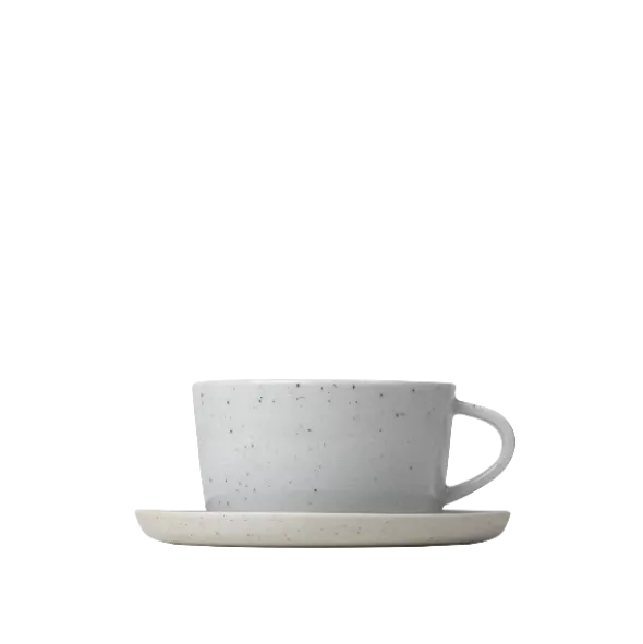 2er Set Teetassen -SABLO- Farbe Cloud - Größe 250 ml