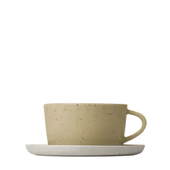 2er Set Teetassen -SABLO- Farbe Savannah - Größe 250 ml