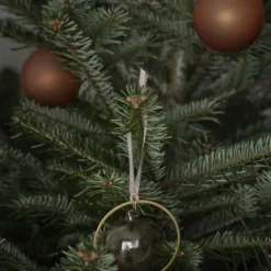 4er Set Weihnachtsschmuck -KITAI- Farbe Gold/Coffee - Form: Kugel