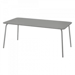 Esstisch -YUA- Farbe Granite Gray - Größe 180 x 90 cm
