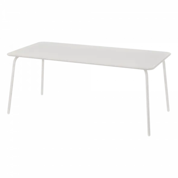 Esstisch -YUA- Farbe Silk Gray - Größe 180 x 90 cm