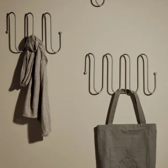 Garderobenleiste -CURL- Steel Gray Größe S