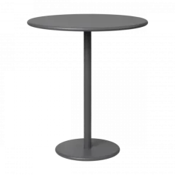 Garten Beistelltisch -STAY- Farbe Warm Gray - Größe Ø 40 cm