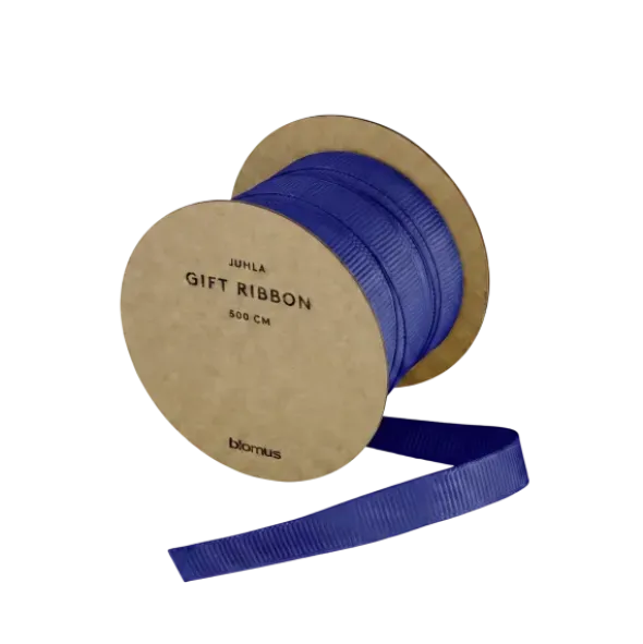 Geschenkband -JUHLA- Farbe Mazarine Blue - Größe S