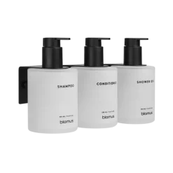 Glasflaschen Set -KIREI- Farbe White - Größe 3 x 350 ml, Schrauben