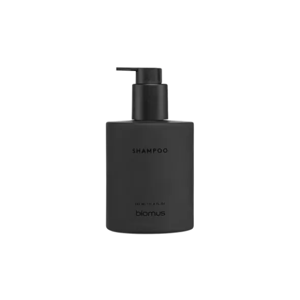 Glasflasche Shampoo -KIREI- Farbe Smoke - Größe 350 ml, Kleben