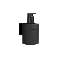 Glasflasche Shampoo -KIREI- Farbe Smoke - Größe 350 ml, Kleben
