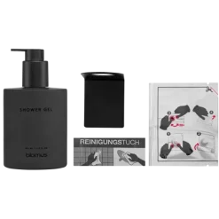 Glasflasche Shower Gel -KIREI- Farbe Smoke - Größe 350 ml, Kleben