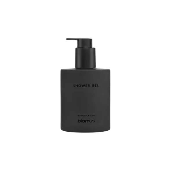 Glasflasche Shower Gel -KIREI- Farbe Smoke - Größe 350 ml, Kleben