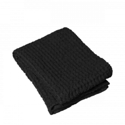 Handtuch -CARO- Black 50 x 100 cm