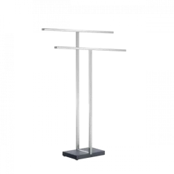 Handtuchständer -MENOTO- Farbe Edelstahl poliert - Größe 86 cm