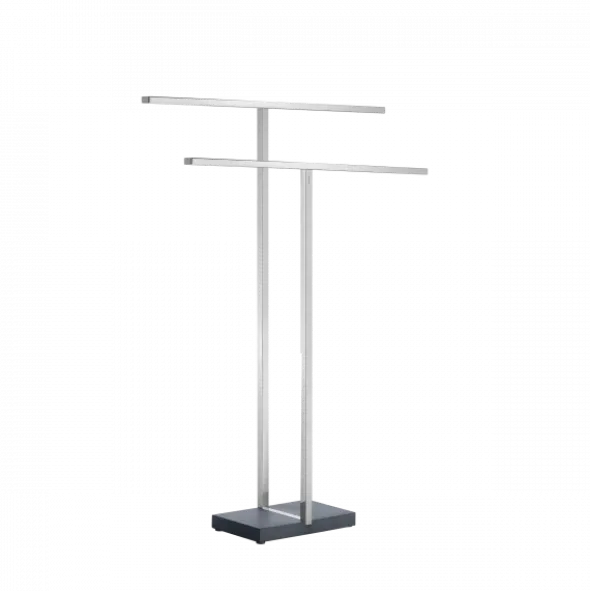 Handtuchständer -MENOTO- Farbe Edelstahl poliert - Größe 86 cm