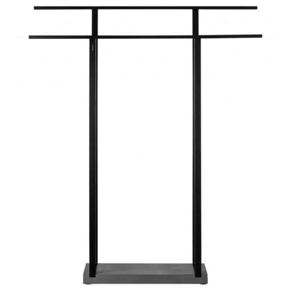 Handtuchständer -MENOTO- Farbe Black - Größe 90 cm