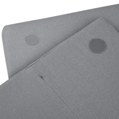 Hocker Modul -GROVA- Farbe Zinc
