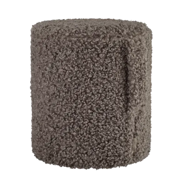 Hocker -TEDDY- Farbe Espresso