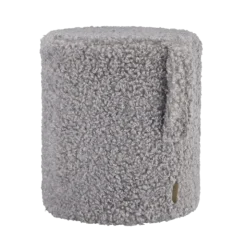 Hocker -TEDDY- Farbe Sharkskin