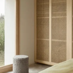 Hocker -TEDDY- Farbe Sharkskin