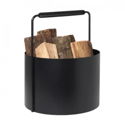 Holzkorb -ASHI- Farbe Black Oak Größe M