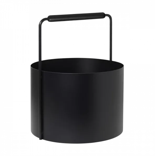 Holzkorb -ASHI- Farbe Black Oak Größe M