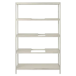 Holzregal -SUKOYA- Farbe weiß geölt - Größe L, 105 x 170 cm