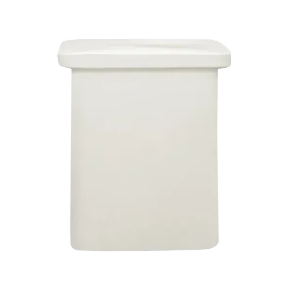 Keramikhocker -TOKI- Farbe Lily White - T-Shape