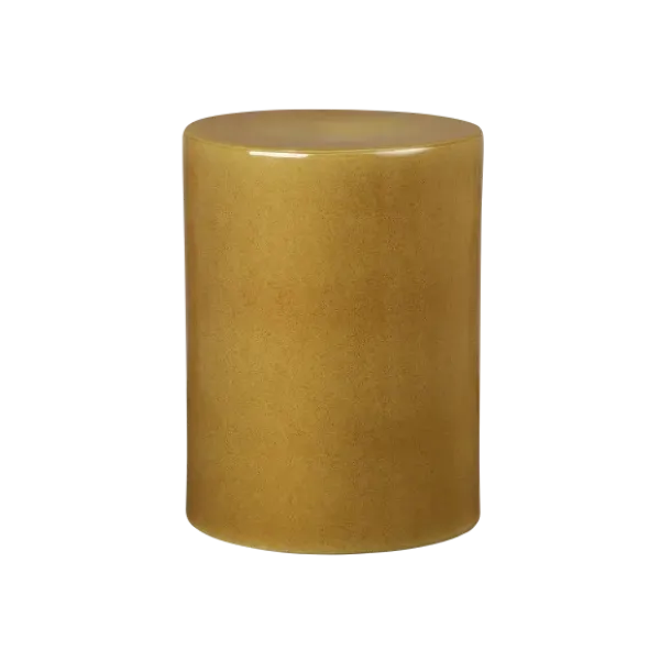 Keramik Hocker -TORU- Farbe Indian Tan - Form: Zylindrisch