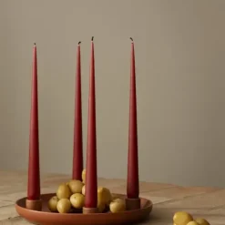 Kerzenhalter -VELA- Farbe Amber Brown - Größe L