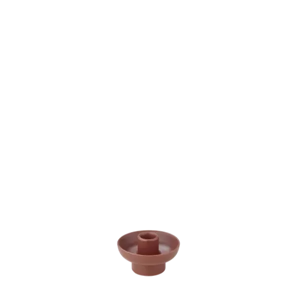 Kerzenhalter -VELA- Farbe Brandy Brown - Größe S