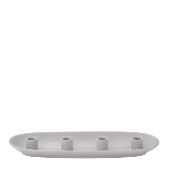 Kerzenhalter -VELA- Farbe Satellite - Form Oval