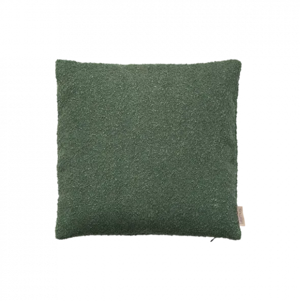 Kissenbezug -BOUCLE- Farbe Duck Green 40 x 40 cm