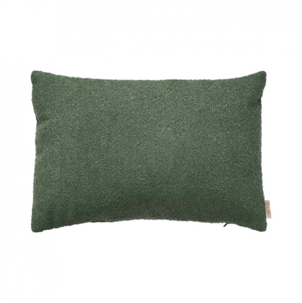 Kissenbezug -BOUCLE- Farbe Duck Green 40 x 60 cm
