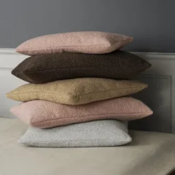 Kissenbezug -BOUCLE- Farbe Micro Chip 50 x 50 cm